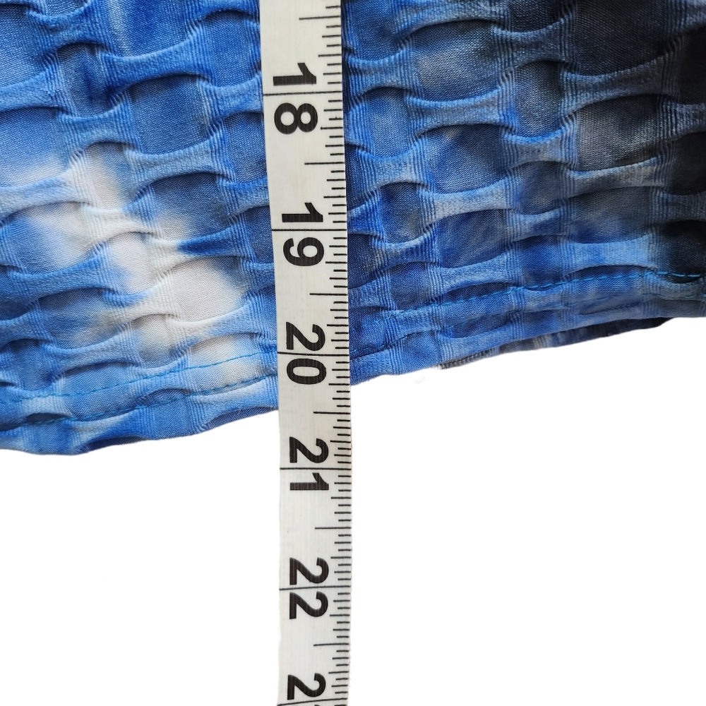 NWT AQ Sport Womens Tie Dye Honeycomb Tank Top Size L B38 - Picture 6 of 6